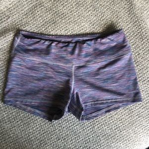 Purple Fleo Shorts • 2.5” inseam